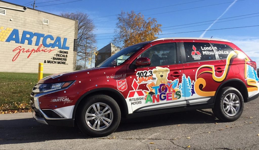 Car wrap done by Artcal
