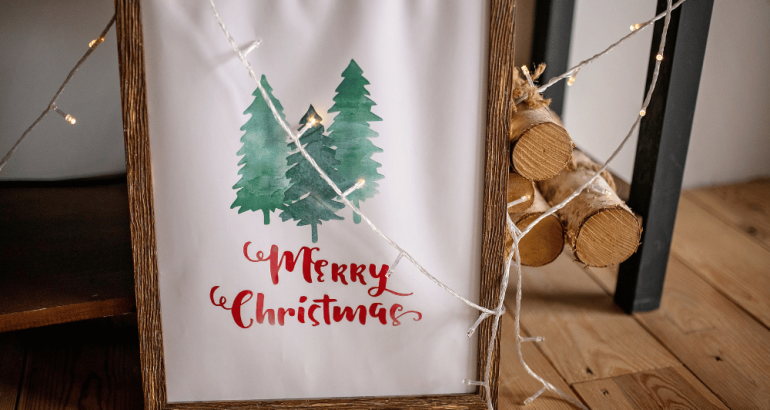 Artcal Graphics & Printing - Merry Christmas Holiday Print Graphic - Custom Graphics For Holiday Marketing Blog